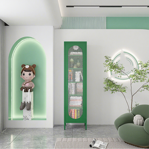 ביתי ריהוט דלת הלבשה איור מוסך ערכת אחסון ארון משרד מתכת כוננית - Product Image 5