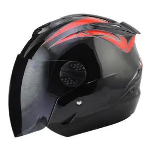 Casque de Moto ABS universel avec Logo personnalisé, pour Motocross, Dirt Bike, Casque de course 3/4