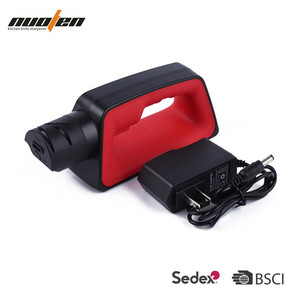 Afilador de cuchillos manual de múltiples granos, herramienta de afilado manual de acero inoxidable para cuchillos de cocina y tijeras - Product Image 3