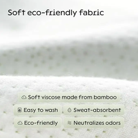 Taie d'oreiller de refroidissement Jacquard en bambou de luxe avec fermeture éclair, protège-oreiller anti-allergique pour hôtel et maison taille personnalisée