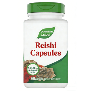 Hafıza ve Uyku İyileştirici <span class=keywords><strong>Reishi</strong></span> Ekstresi Kapsülleri - OEM Özel Etiket - Product Image 1