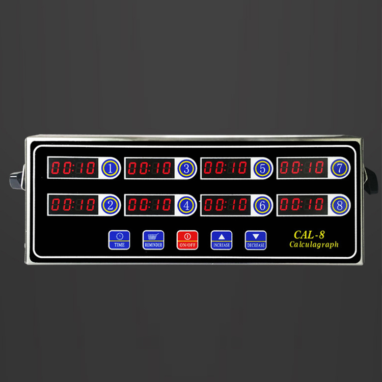 8 канальный таймер для кухни CAL-8 8 канальный таймер