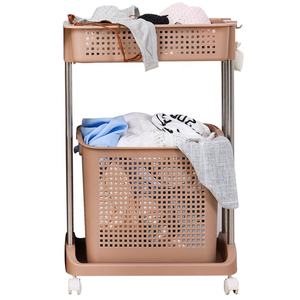 Mejore su cuarto de lavandería con nuestra cesta de lavandería de 2 niveles de alta calidad 2024 - Product Image 6