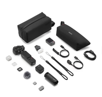 Nuova Fotocamera Gimbal Portatile Originale Osmo Pocket 4P a Doppia Lente con Messa a Fuoco Intelligente per Videocamere Sportive, Ideale per Vlogger e Filmmaker