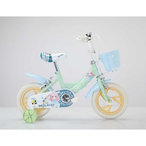 Vélo à cadre en acier à une vitesse à bas prix pour filles de 3 à 12 ans avec roues d'apprentissage, <span class=keywords><strong>porte</strong></span>-livre et siège bébé - Product Image 3
