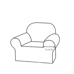 Funda de Sofá Elástica de Terciopelo Lavable, Fundas <span class=keywords><strong>para</strong></span> Sillón de 1 Plaza <span class=keywords><strong>para</strong></span> Sala de Estar, con Elasticidad, Transpirabilidad y Comodidad, Estilo Americano - Product Image 2