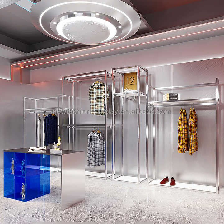 Stylish & Durable Clothing Racks for Retail - Customizable