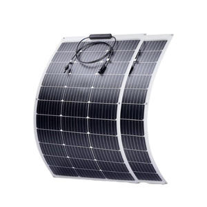 <span class=keywords><strong>Panneau</strong></span> <span class=keywords><strong>solaire</strong></span> flexible noir mono-module haute efficacité 100W <span class=keywords><strong>pour</strong></span> <span class=keywords><strong>camping</strong></span>-<span class=keywords><strong>car</strong></span>, maison, bateau, jardin, balcon, vente en gros en Europe - Product Image 2