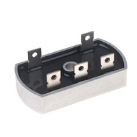 Rectificador de Puente de Diodos Monofásico/Trifásico con Carcasa de Aluminio, 10A-50A, Recuperación Rápida, Diodos Rectificadores QL SQL 1200V