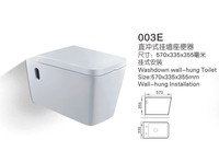 WC mural de haute qualité, standard européen, pour salle de bain, couleur blanche, en céramique, pour maison