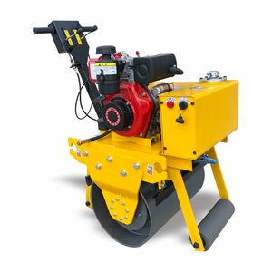 Rodillo de carretera vibratorio de un solo tambor vibratorio de marca de China, rodillo compactador de carretera de 20 toneladas, rodillo de construcción de carreteras - Product Image 5