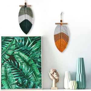 Pflanzen Wandhose <span class=keywords><strong>Mooswand</strong></span> Obstkorb Holzwand Wohn Deko Wandkunst Jute Bergdekor Holz Mond Baum Organizer Innendeko Ihn Dekor - Product Image 4