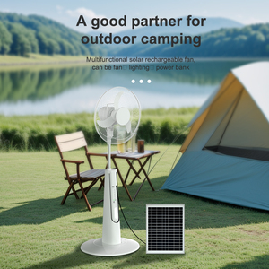 18 inch dao động miễn phí đứng tầng <span class=keywords><strong>Fan</strong></span> 16 inch có thể sạc lại năng lượng mặt trời điện đứng <span class=keywords><strong>fan</strong></span> hâm mộ với điều khiển từ xa - Product Image 2