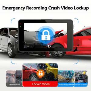 Dash Camera Cho Xe Ô Tô Di Động <span class=keywords><strong>DVR</strong></span> Với Phía Trước Và Phía Sau 2K + 1080P Dashcam Di Động Xe Ghi Âm Cho An Toàn Và Bằng Chứng - Product Image 4