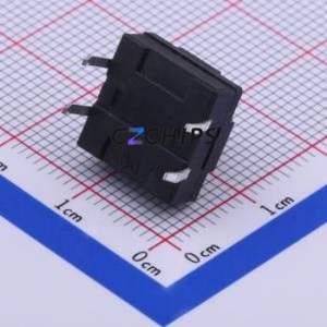 TC-FS1212D-C-M Tactile Switch Through hole-4P,12x12mm Switch Single Pole Single Throw Round Button 2.6N Through Hole - Product Image 2