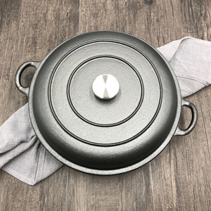 Cazuela de hierro fundido con tapa - Product Image 5