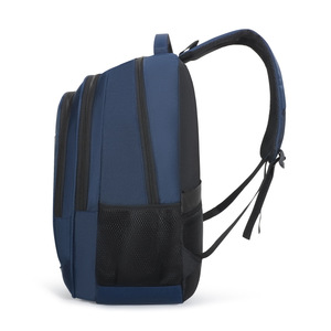 Men's Travel <b>Backpack</b> <b>Large</b> Capacity 20-35L Laptop Bag For Business Travel Solid Color Blue Spring 2023 - Product Image 3