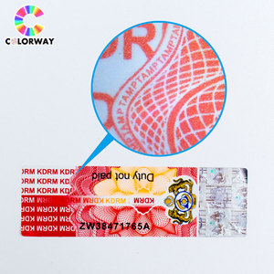 <span class=keywords><strong>Watermark</strong></span> Giấy UV Ẩn Văn Bản Nhiệt Nhạy Cảm An Ninh <span class=keywords><strong>Hologram</strong></span> Tem Nóng Chống Giả Nhãn - Product Image 2
