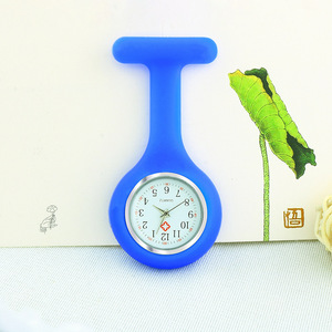 Nurse Watch Silicone Strap 40mm Round Dial Pin Buckle World Time Two Time Zones For Nurses And Medical Staff - Product Image 2