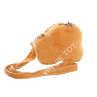 Sac bandoulière en peluche motif cheval, design populaire et personnalisé, sacs bandoulière rembourrés motif cheval, sac bandoulière doux motif cheval de dessin animé