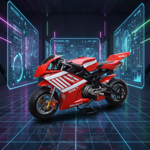 HAYA Nouveau Modèle <span class=keywords><strong>Mini</strong></span> <span class=keywords><strong>Moto</strong></span> <span class=keywords><strong>Cross</strong></span> 49cc/50cc pour Enfants avec Vitesse Max 40-60 km/h et Freins à Disque - Product Image 5