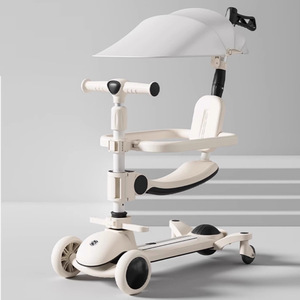 สกู๊ตเตอร์เด็กหุ่นยนต์ขนาดเล็ก พับได้ มีไฟ ปรับความสูงได้ สำหรับเด็กอายุ 2-8 ปี - Product Image 3