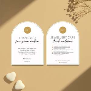 Cartes de remerciement personnalisées Impression de logo personnalisé Commande en gros pour cadeaux d'entreprise - Product Image 4