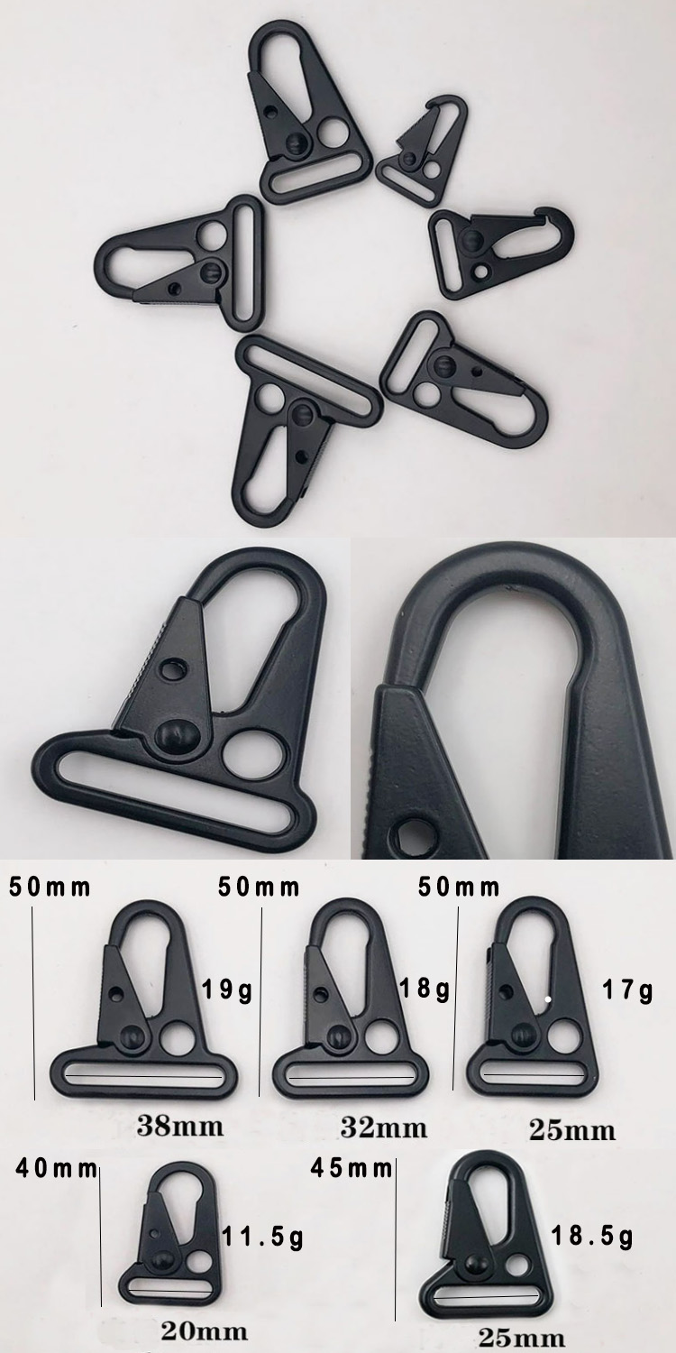 Quick release sling snap hook