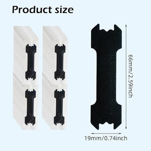 Bandes nasales anti-ronflement noires pour adultes, transfrontalières, avec bandes de soutien élastiques pour l'expansion physique et le soulagement respiratoire, pour des voies respiratoires claires - Product Image 1