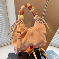 Sacs pour femmes Colefa, nouveaux, tendance, polyvalents, élégants, sacs à main à perles avec style occidental décontracté, bandoulière