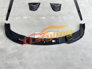 XLstyling Voiture Pare-chocs Avant Séparateur Lèvre Arrière Diffuseur Spoiler Fenêtre Obturateur pour BMW <span class=keywords><strong>E60</strong></span> Mtech - Product Image 3