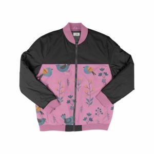 เสื้อแจ็คเก็ตเบสบอลทรงยาวสไตล์แฟชั่นผู้ชาย พร้อมโลโก้ปักและลายปะติดแบบวาร์ซิตี้ เสื้อแจ็คเก็ตผู้ชายทันสมัย - Product Image 5