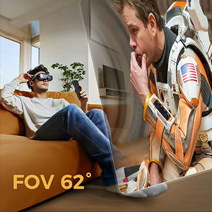 Massageador HD 1080p Projeção Imersiva Cinema Privado 360 Realidade Virtual Display Montado na Cabeça Óculos Inteligentes 2D 3D 4K - Product Image 1