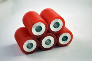 Chất Lượng Cao Tùy Chỉnh Silicone Cao Su Tráng Con Lăn Polyurethane Ổ Đĩa Hướng Dẫn Con Lăn Với Nhà Máy Cắt Dịch Vụ Chế Biến - Product Image 6