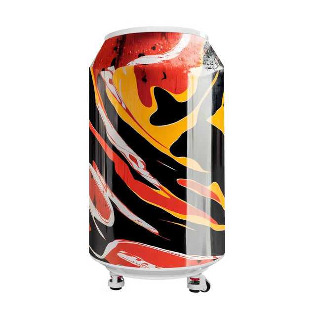 Customized Size Special Bottle Can Shape LED Display P1.8 P2 Flexible LED Screen Digital Signage Beverage Can Shape LED Display
