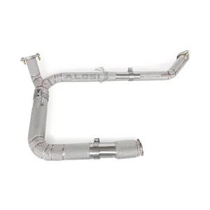 Tubo di Scarico Isolato con Catalizzatore per Porsche Boxster <span class=keywords><strong>S</strong></span> 718S 2.0T 2016-2023, in Acciaio Inox SS304 ad Alte Prestazioni - Product Image 6