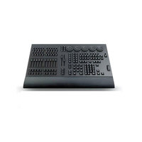 Console de contrôle d'éclairage DMX sur PC avec Fader Wing pour éclairage de scène à têtes mobiles