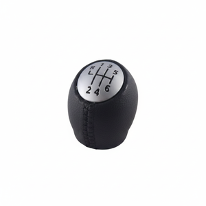Pomo de Palanca de Cambios Cubierto con Costuras de Cuero para Fluence Megane 3 Trafic Kangoo 328650024r, Accesorio para Automóvil - Product Image 2