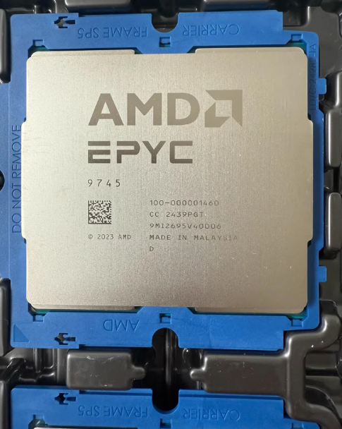 For AMD EPYC 9745 128-Core 256-Threads 2.4GHz TDP 400W New Server CPU Model 100-000001460