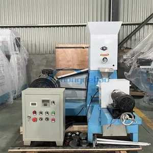 CE floating fish feed processing extruder fish feed expanding machine aquatic fish feed pellet machine