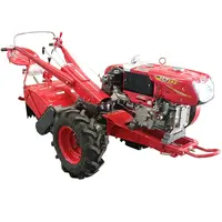 Traktör çiftlik kubota el traktör rekabetçi fiyat 15hp iki tekerlekli traktör satılık Motoculteur