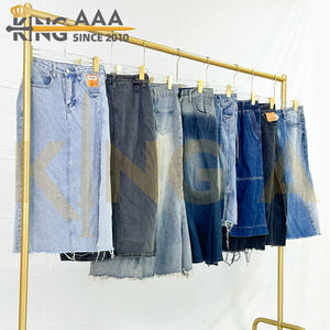 Wholesale Slim Fit A-Line <strong>Denim</strong> Skirt for Women and Girls Long Second Hand Summer <strong>Jeans</strong> for Women <strong>Used</strong> Ladies Clothing - Product Image 2