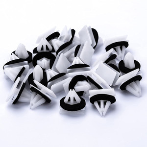 Auto Fastener <b>Clips</b> For Chevrolet Buick Ford Lincoln 200pcs PP Material Replacement Repair Parts - Product Image 1
