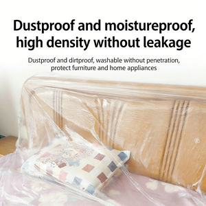 Housse de protection jetable anti-poussière pour meubles, canapé, lit, <span class=keywords><strong>matelas</strong></span>, pour déménagement et nettoyage - Product Image 5