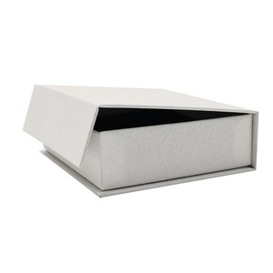 White Embossed Recyclable Gift <b>Box</b> with Lids Collapsible Groomsmen Proposal Magnetic Closure Large for Wedding Birthday <b>Presents</b> - Product Image 1