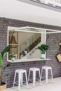 Deda-Marco de ventana de aleación de aluminio, barra de comedor, ventanas puntales de Gas, manual, 90 grados, toldo hacia arriba - Product Image 4