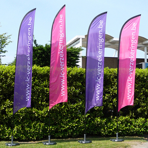 Price shipping to air design fountain pen factory custom beach flag - Product Image 1
