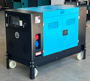 เครื่องกำเนิดไฟฟ้าสำหรับบ้านแบบเงียบพิเศษ 10KVA 12KVA 15KVA  พร้อมไดนาโมทองแดงแท้ 100%  110V 220V 380V 50Hz 60Hz ระบายความร้อนด้วยน้ำ  แบบเดี่ยว 480V - Product Image 2