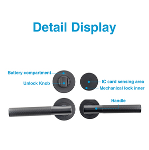 Bán Buôn Tốt Nhất Người Bán Rfid Thông Minh Phòng Khách Sạn Swipe Điện Tử Keyless Cửa Thông Minh Điện Tử Ổ Khóa Cửa Với Kiểm Soát Truy Cập Hệ Thống - Product Image 2