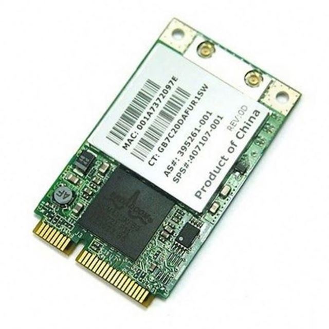 Wireless Adapter Card for HP SPS:441075-002 Broadcom Bcm4311 Bcm94311 BCM94311MCG Wireless Wifi Mini PCI-E WLAN Card